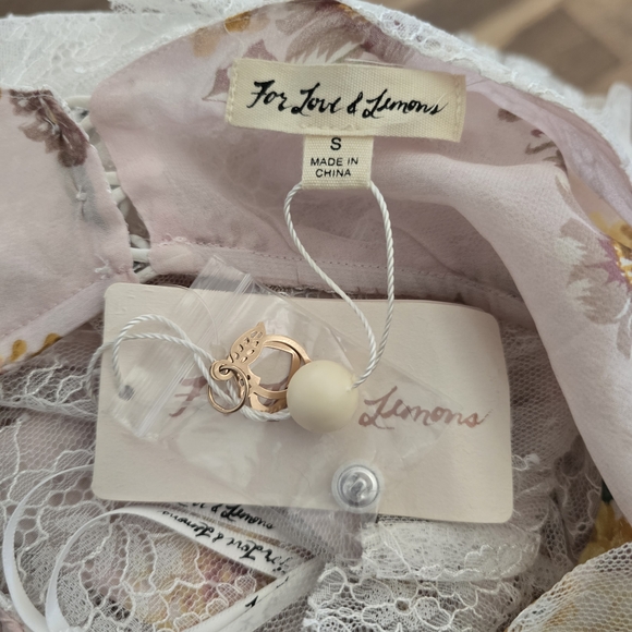 FOR LOVE & LEMONS Pearl Maxi Dress in Blush - Picture 14 of 16